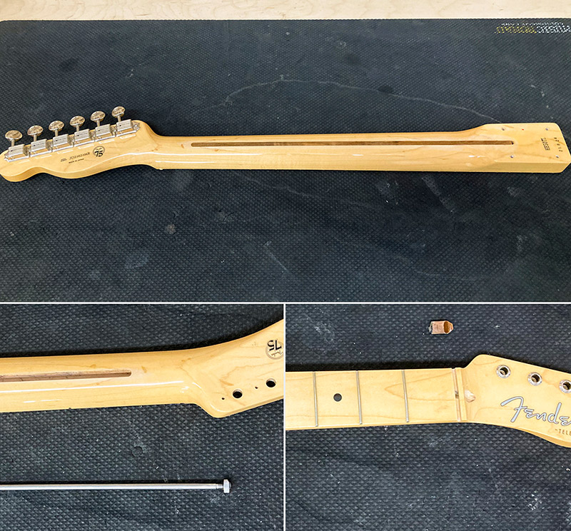 Αντικατάσταση βέργας Telecaster